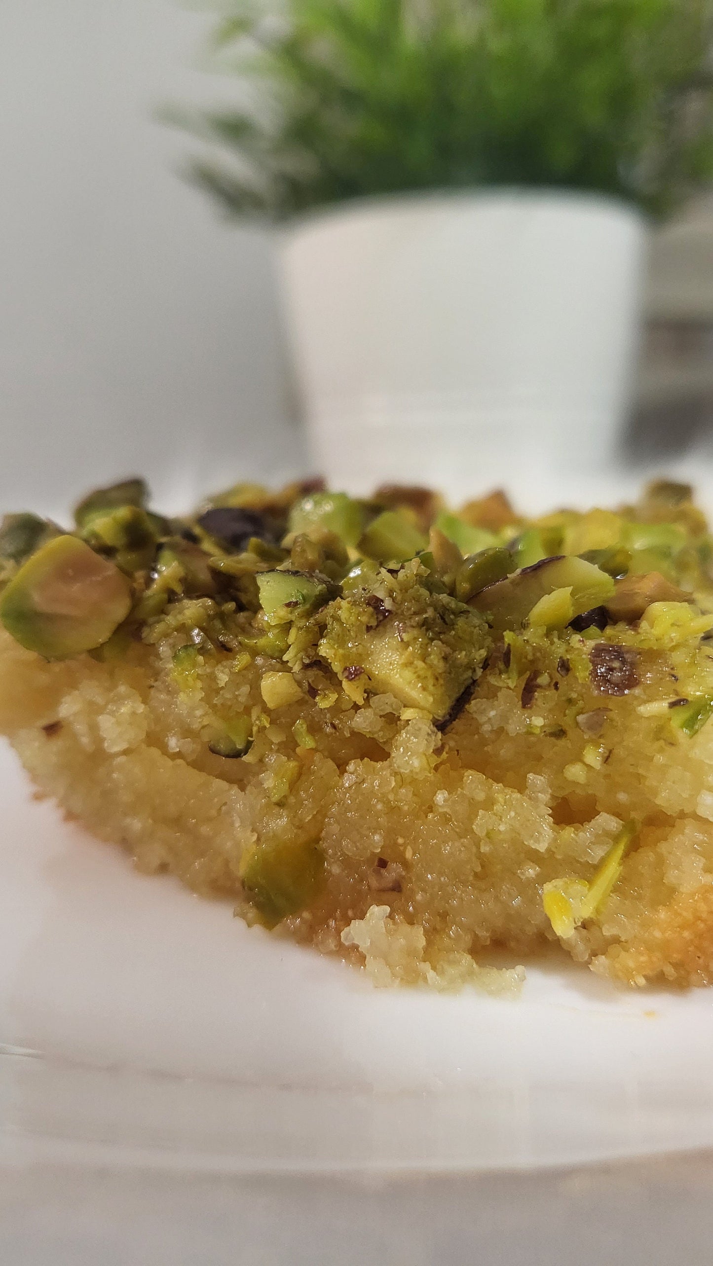 Hareesa Ramadan, Hareasah, Basbousa, pistachios Hareesa, High quality ingredients, Ramazan