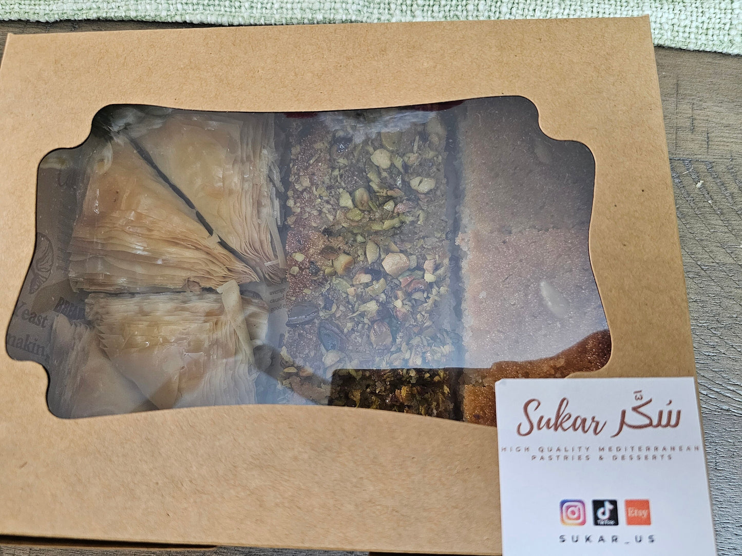 Basbousa Assorted box, Hareesa, Baklava, Ramadan, High quality ingredients, Ramazan