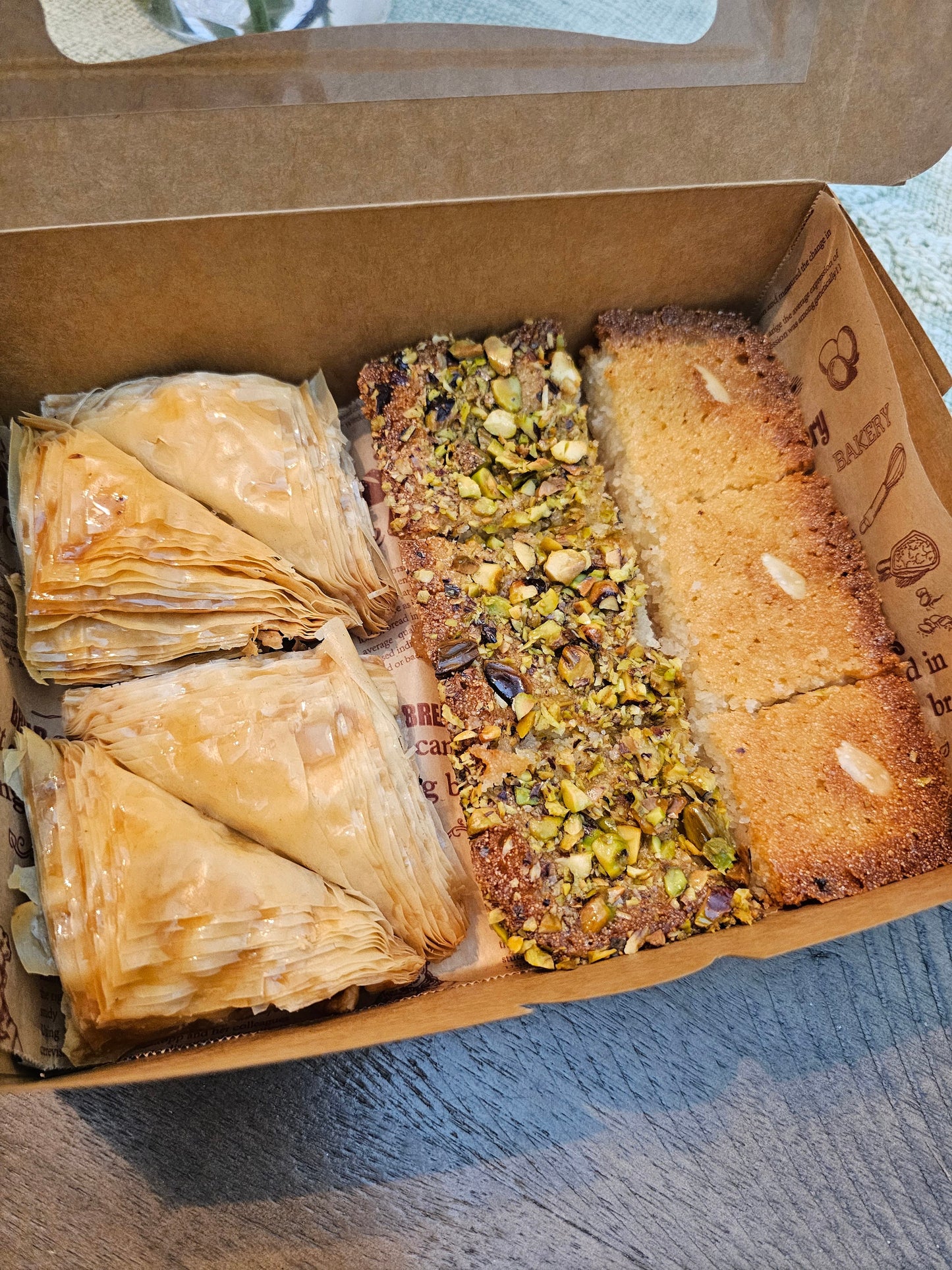 Basbousa Assorted box, Hareesa, Baklava, Ramadan, High quality ingredients, Ramazan